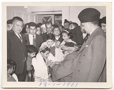 Bar Mitzvah in Baghdad, 1960. Photo courtesy of Maurice Shohet